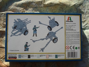 Italeri 7026  German Guns Set